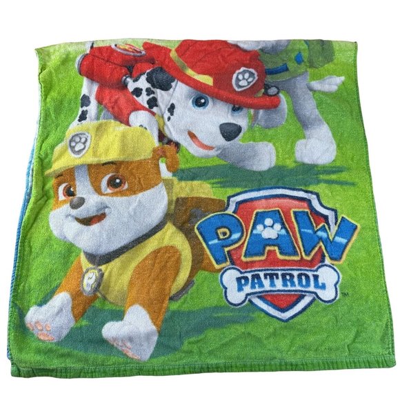 Paw Patrol Bundle Backpack Towel Blanket Chase Marshall Rubble Nickelodeon - Picture 5 of 16